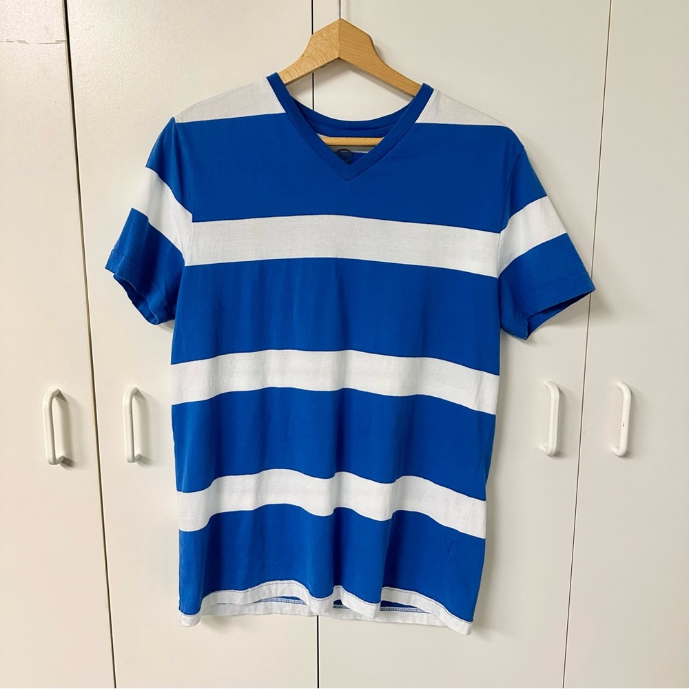 Roebuck & Co men’s large striped t shirt